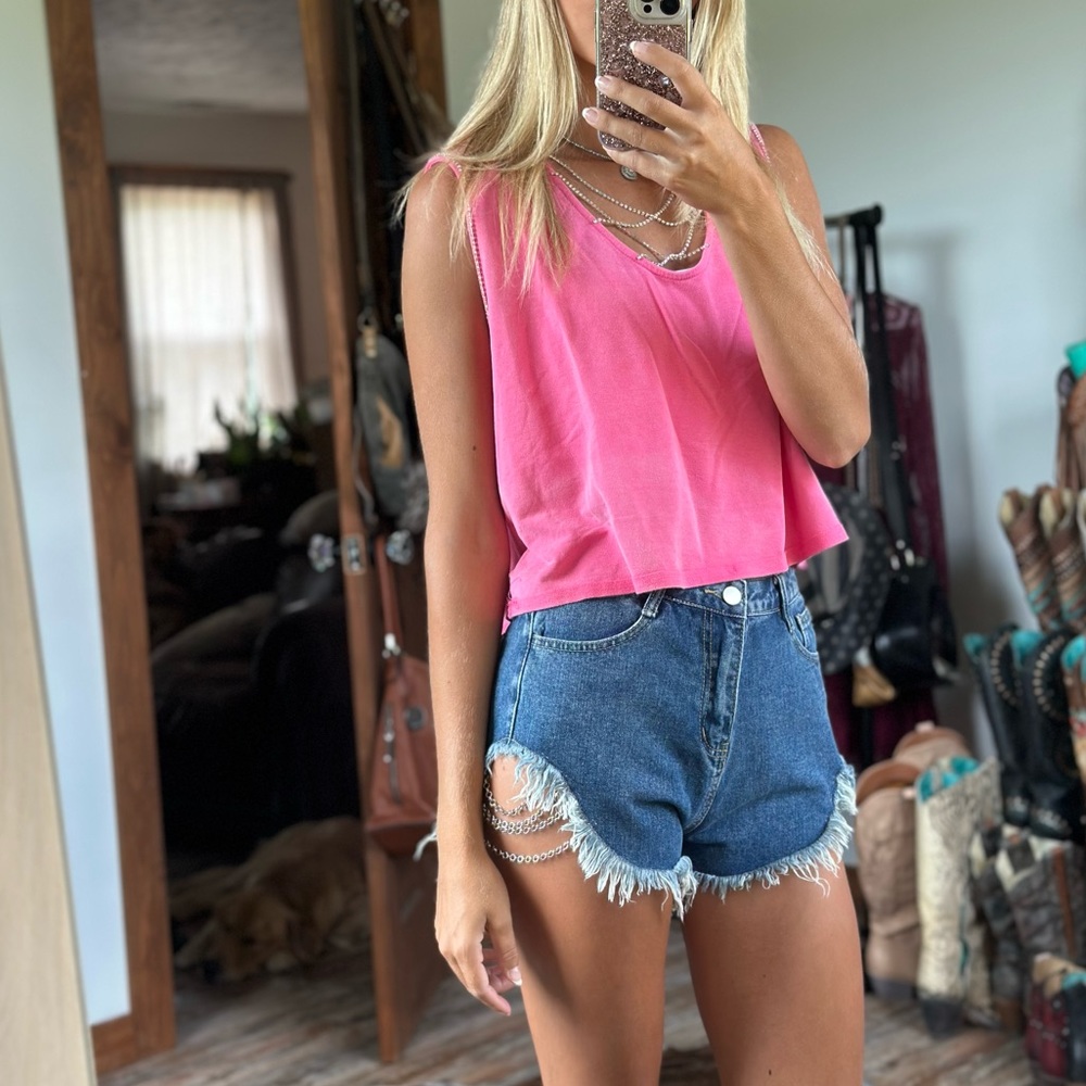 Rhinestone Tank Top - Picture 3 of 4